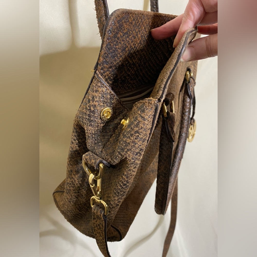 Michael Kors Limited Edition Astrid Python Emboss… - image 5